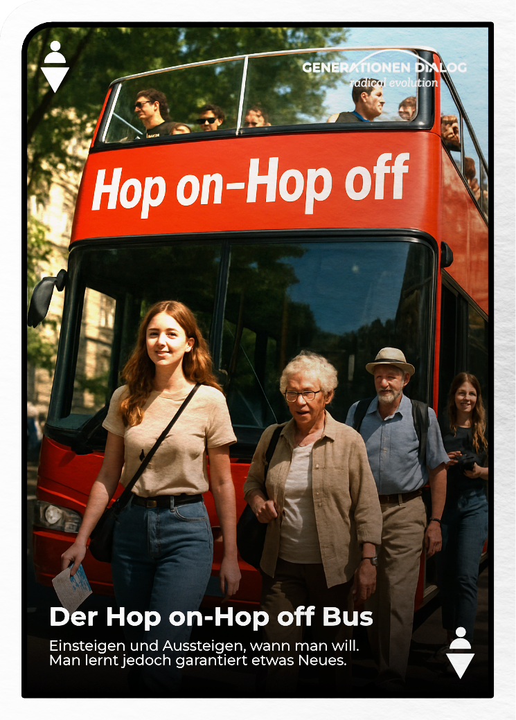 Der Hop-on-Hop-off-Bus